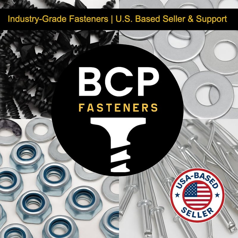 BCP Fasteners #8 x 1/2", 100 Qty Phillips Small Black Modified Truss Head Screws, Deep Thread Sharp Point, Carbon Steel Black Phosphate Coated Self-Tapping Screws for Wood & Metal BCP1077 - Image 4